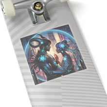 Load image into Gallery viewer, Cyber Romance Kiss-Cut Sticker