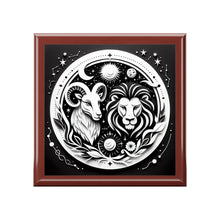 Load image into Gallery viewer, Celestial Zodiac Themed Jewelry Box