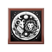 Load image into Gallery viewer, Celestial Zodiac Themed Jewelry Box
