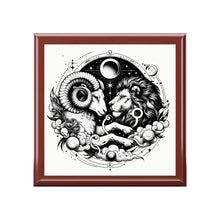 Load image into Gallery viewer, Celestial Zodiac Themed Jewelry Box