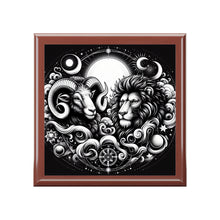 Load image into Gallery viewer, Celestial Zodiac Themed Jewelry Box