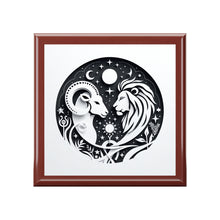 Load image into Gallery viewer, Celestial Lion and Ram Jewelry Box