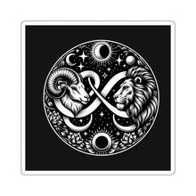Load image into Gallery viewer, Celestial Lion and Ram Sticker