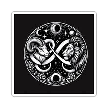 Load image into Gallery viewer, Celestial Lion and Ram Sticker