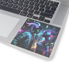 Load image into Gallery viewer, Cyberpunk Romance Kiss-Cut Sticker