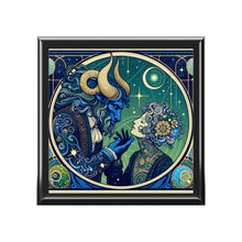 Load image into Gallery viewer, Celestial Zodiac Themed Jewelry Box