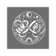 Load image into Gallery viewer, Celestial Lion and Ram Sticker