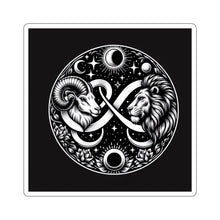 Load image into Gallery viewer, Celestial Lion and Ram Sticker
