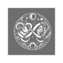 Load image into Gallery viewer, Celestial Lion and Ram Sticker