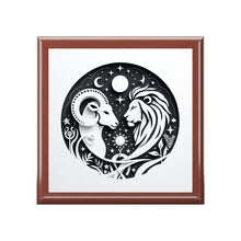 Load image into Gallery viewer, Celestial Lion and Ram Jewelry Box