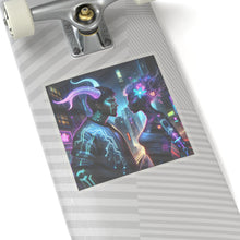 Load image into Gallery viewer, Cyberpunk Romance Kiss-Cut Sticker