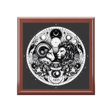 Load image into Gallery viewer, Astrological Zodiac Velvet Jewelry Box