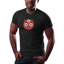 Load image into Gallery viewer, 3rd Eye Angry Horns - Men's Pima Cotton Jersey Short Sleeve Tshirt