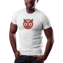 Load image into Gallery viewer, 3rd Eye Angry Horns - Men's Pima Cotton Jersey Short Sleeve Tshirt