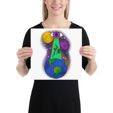 Load image into Gallery viewer, ASFT Green Me Up Poster