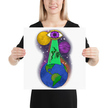 Load image into Gallery viewer, ASFT Green Me Up Poster