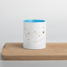 Load image into Gallery viewer, Constellation Coffee Mug (DMT Molecule w/ Text)