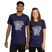 Load image into Gallery viewer, Alien School Field Trip Tri-Blend Short sleeve t-shirt