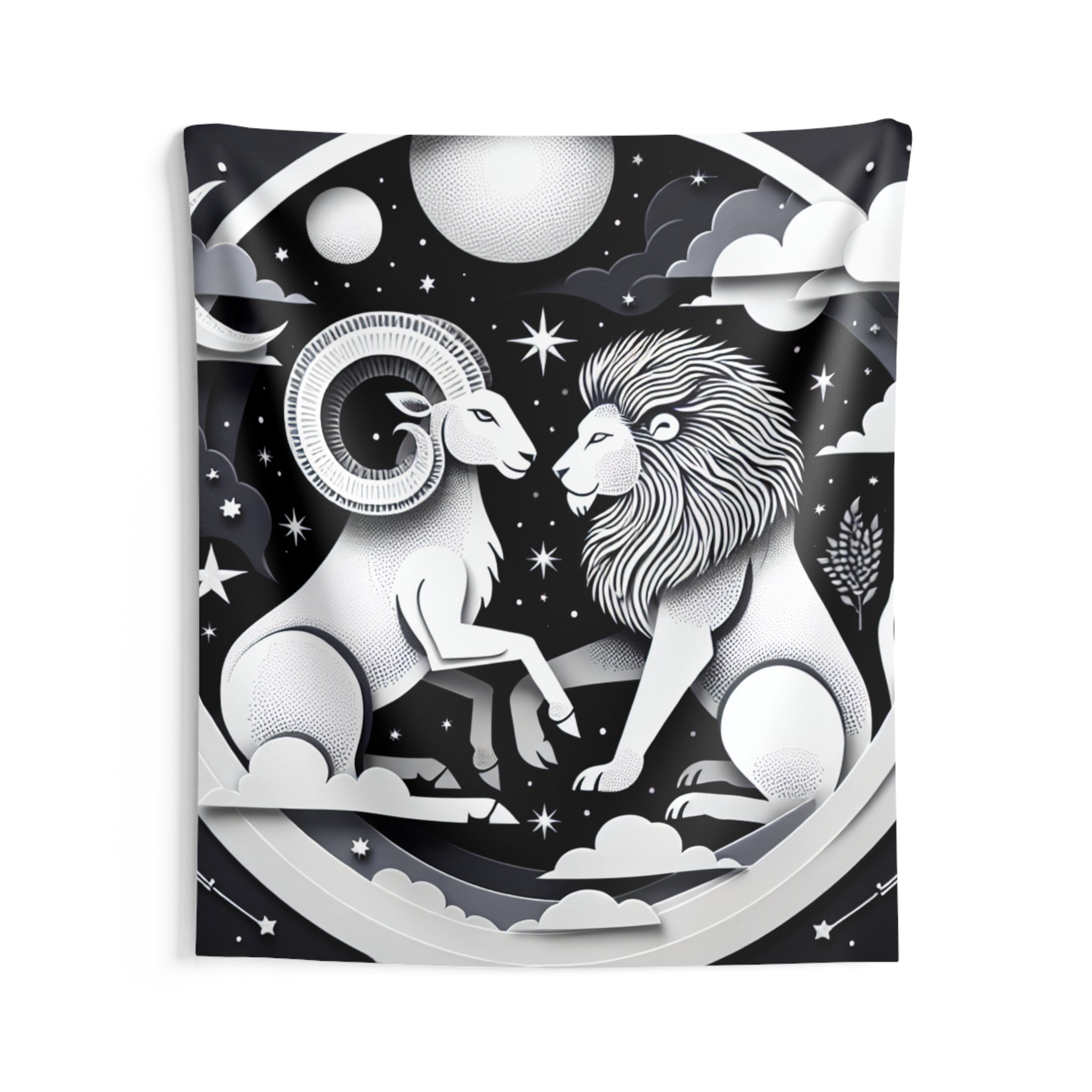 Aries and Leo- Tapestry