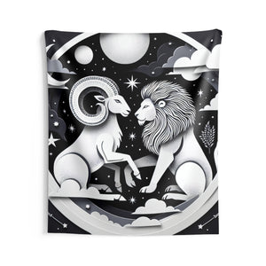 Aries and Leo- Tapestry