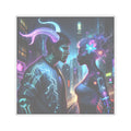 Cyberpunk Romance Kiss-Cut Sticker