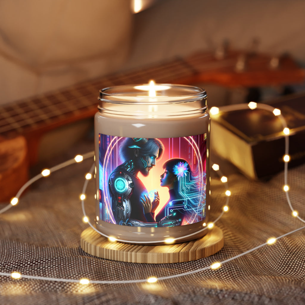 Cyber Love Neon Dreams Scented Soy Candle, 9 oz.