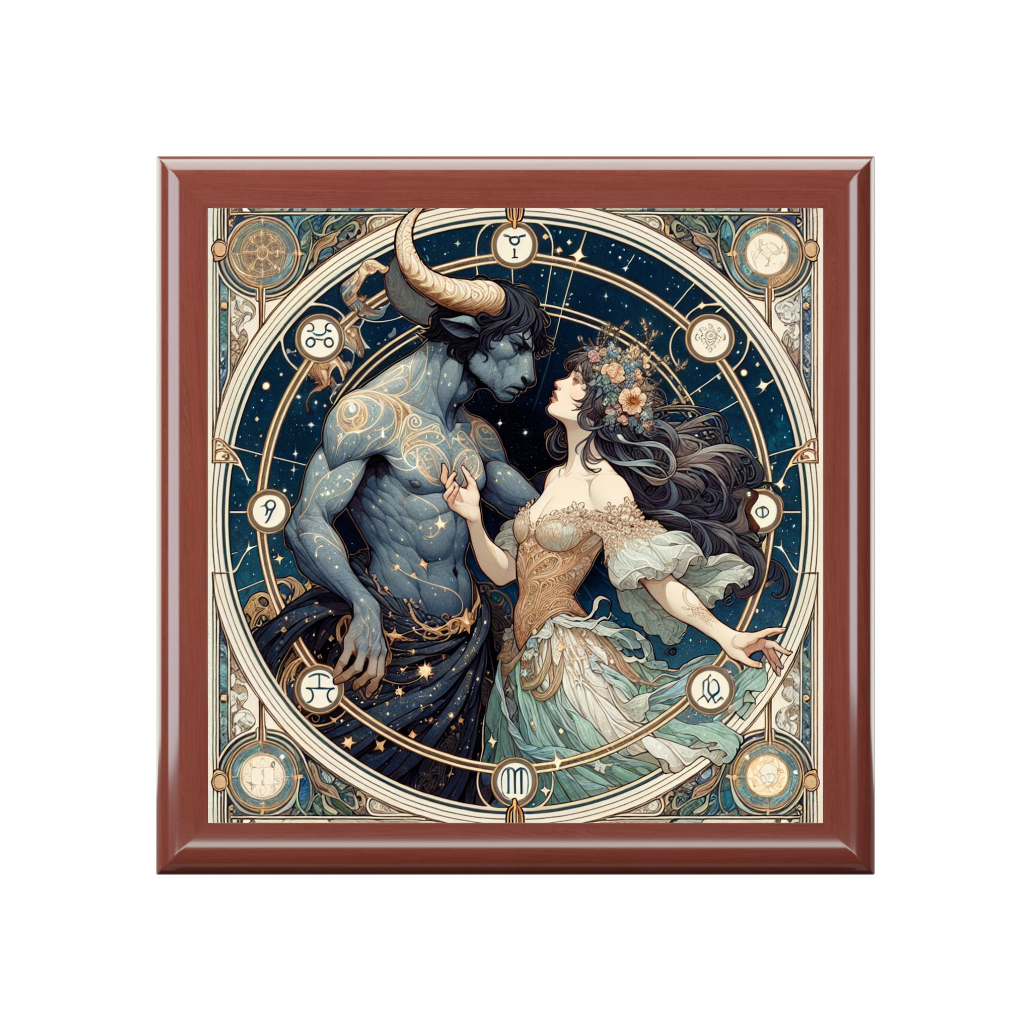 Celestial Zodiac Enchanted Jewelry Box