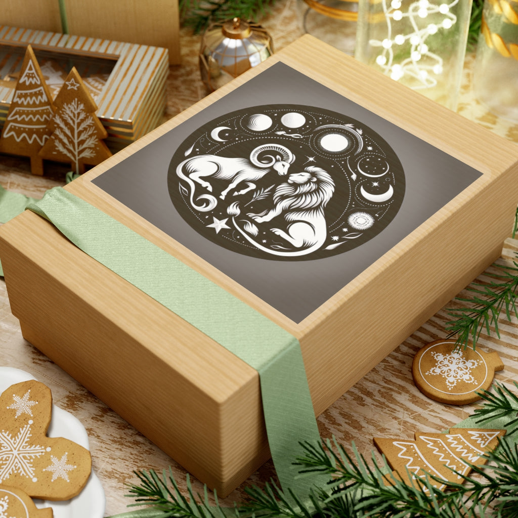 Astrological Lion Ram Sticker