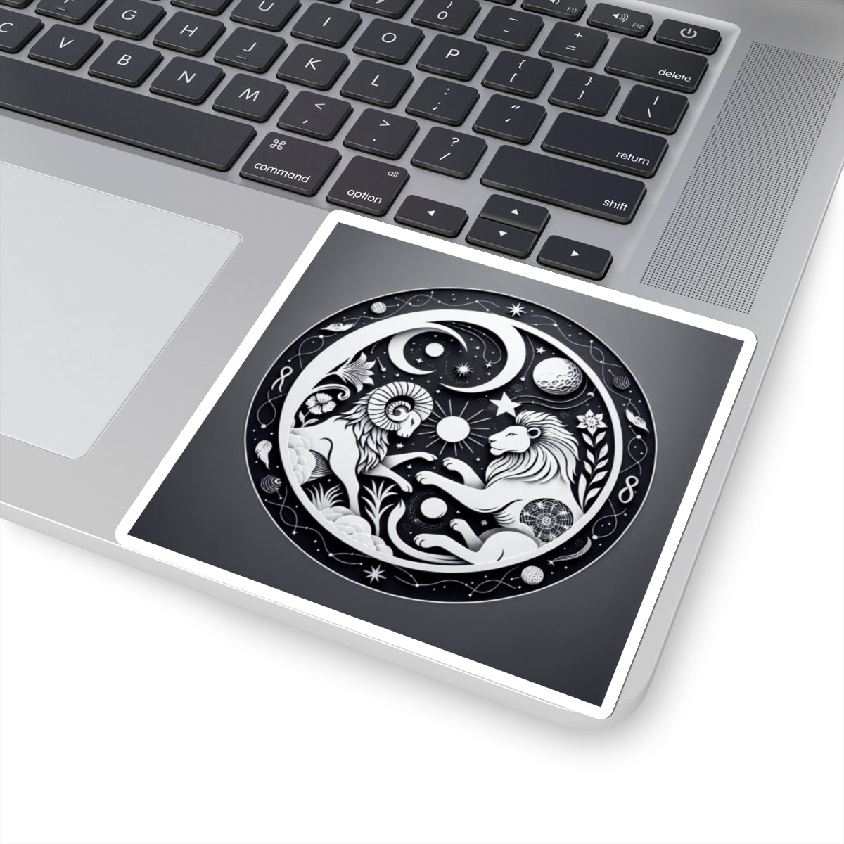 Celestial Lion Yin Yang Sticker