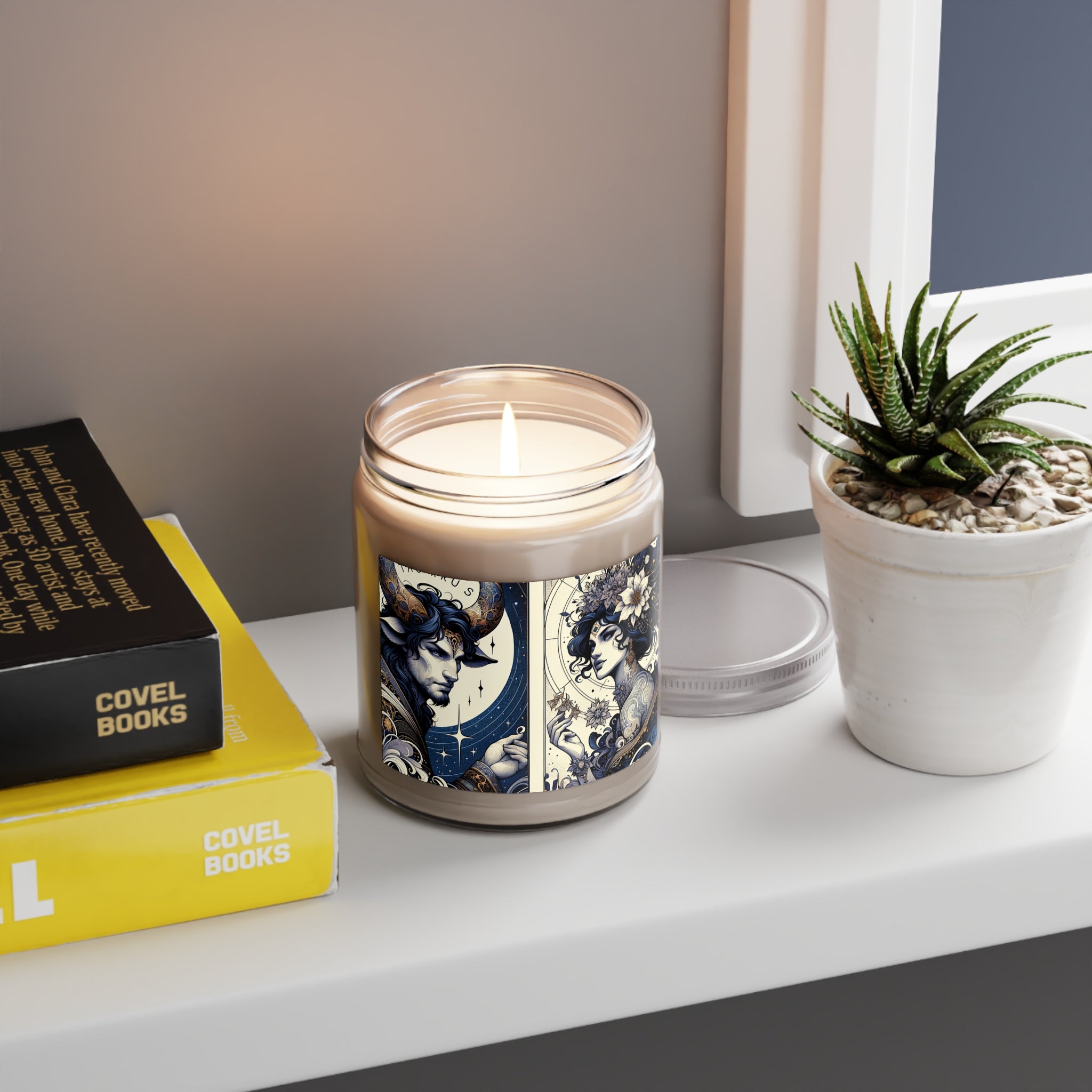 Zodiac Harmony Collection: Taurus & Virgo Scented Soy Candle, 9 oz.