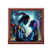 Load image into Gallery viewer, Futuristic Romance Illuminated Jewelry Box
