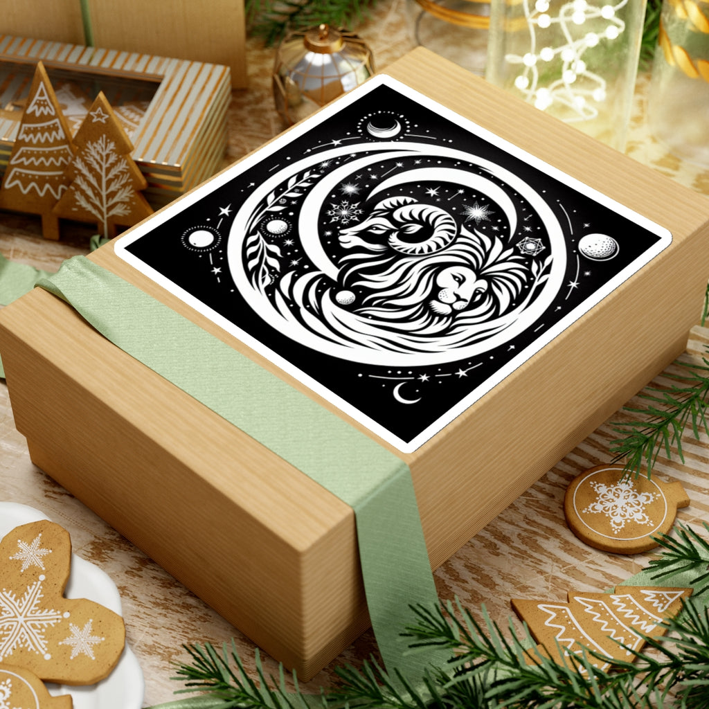 Celestial Lion Zodiac Sticker