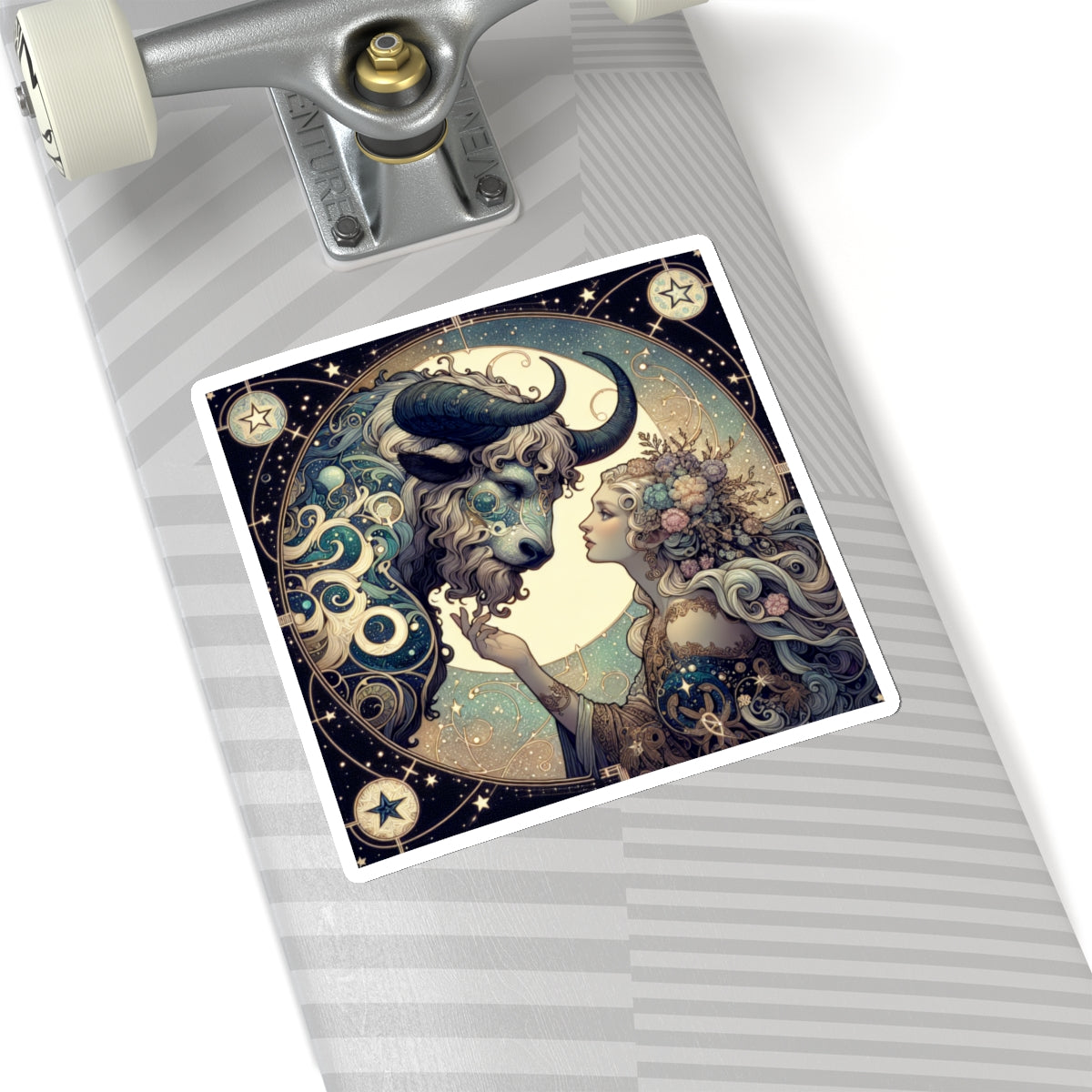 Celestial Bull and Maiden Sticker