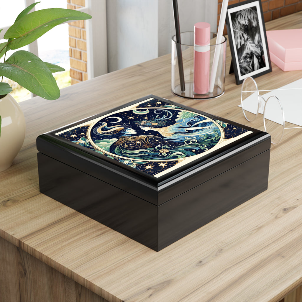 Celestial Lovers Jewelry Box