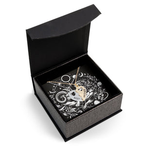 Zodiac-Inspired Cosmic Love Necklace