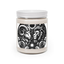 Load image into Gallery viewer, Celestial Harmony Aries &amp; Leo Scented Soy Candle, 9 oz.

