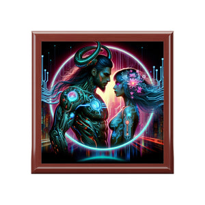 Cyber Love Illuminated Jewelry Box