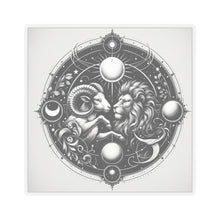 Load image into Gallery viewer, Astrological Lion Ram Sticker
