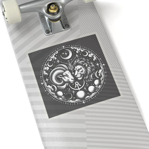 Celestial Zodiac Ram Lion Sticker