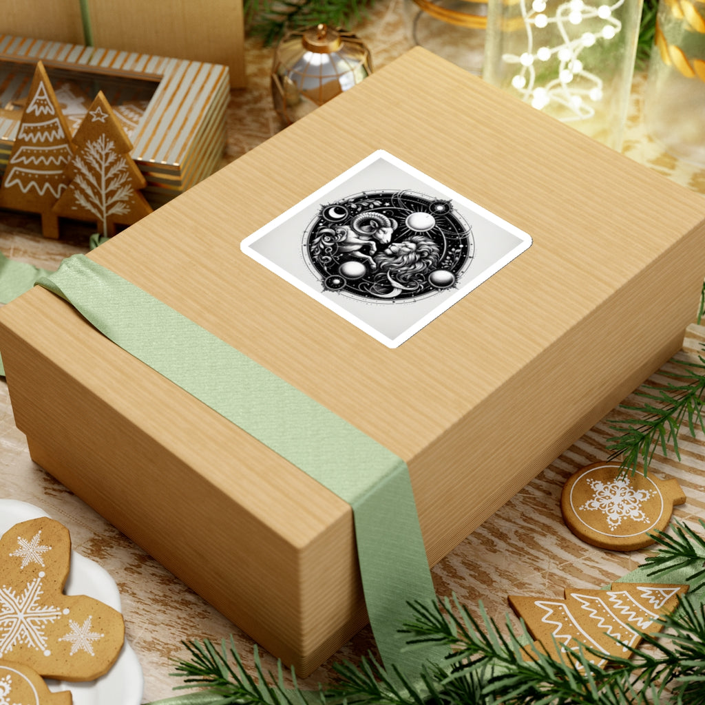 Astrological Lion Ram Sticker