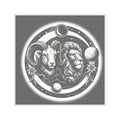 Celestial Lion and Ram Sticker