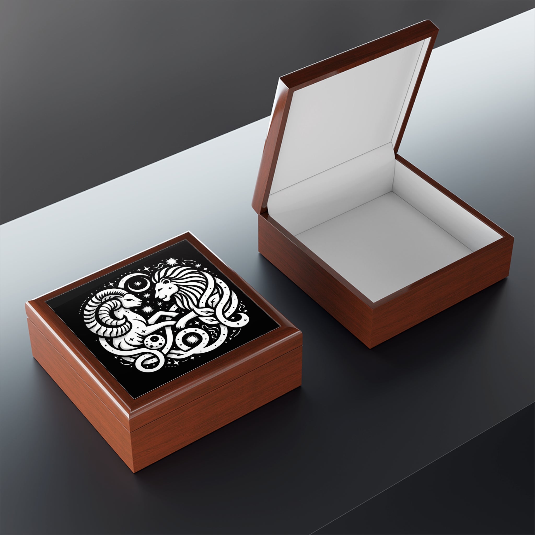 Zodiac Cosmic Harmony Jewelry Box