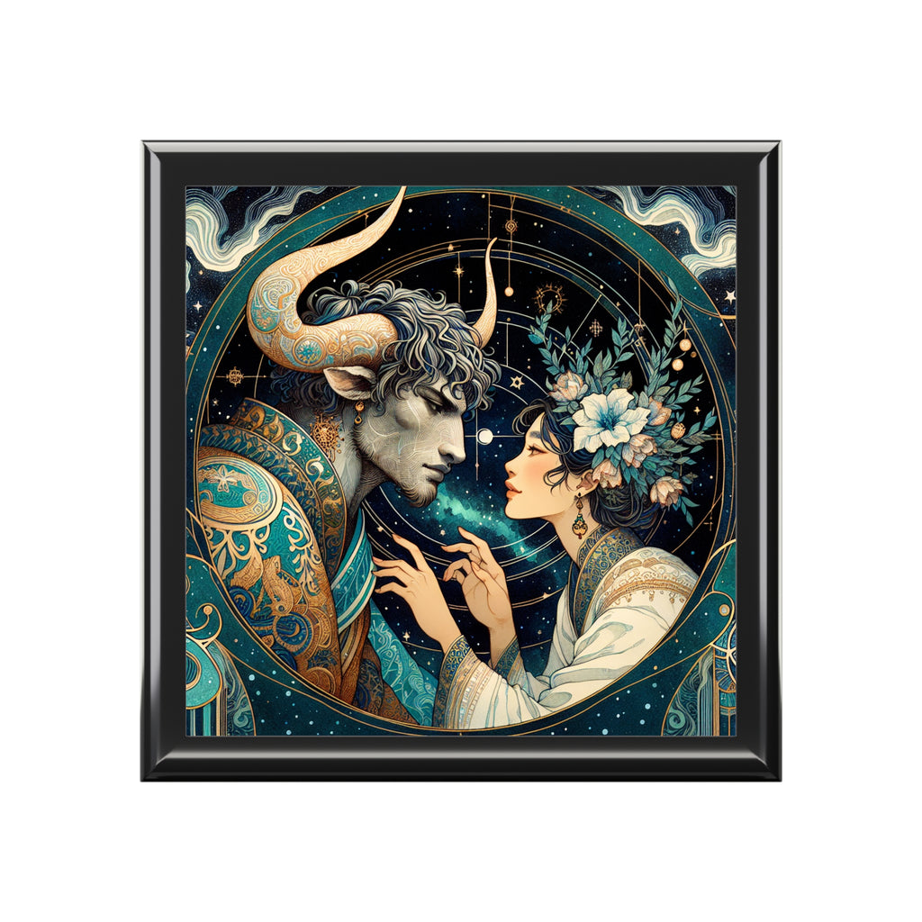 Celestial Taurus Enchanted Jewelry Box