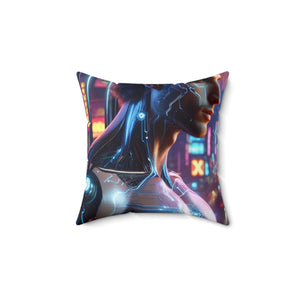 Lorenzo Bellucci - Polyester Square Pillow