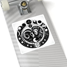 Load image into Gallery viewer, Astrological Lion and Ram Sticker
