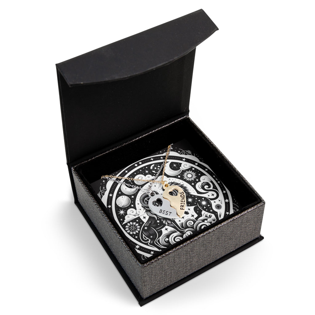Cosmic Zodiac Ram Lion Necklace
