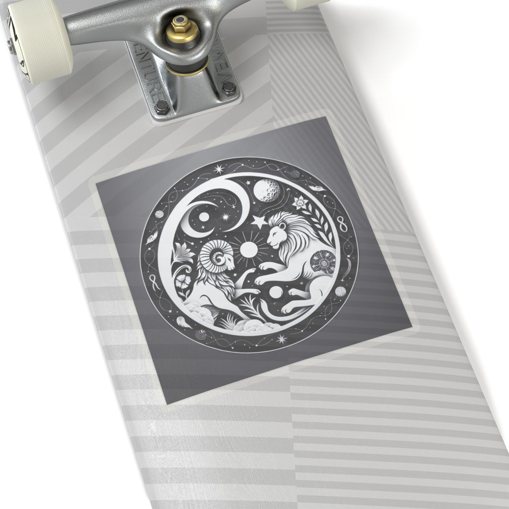 Celestial Lion Yin Yang Sticker