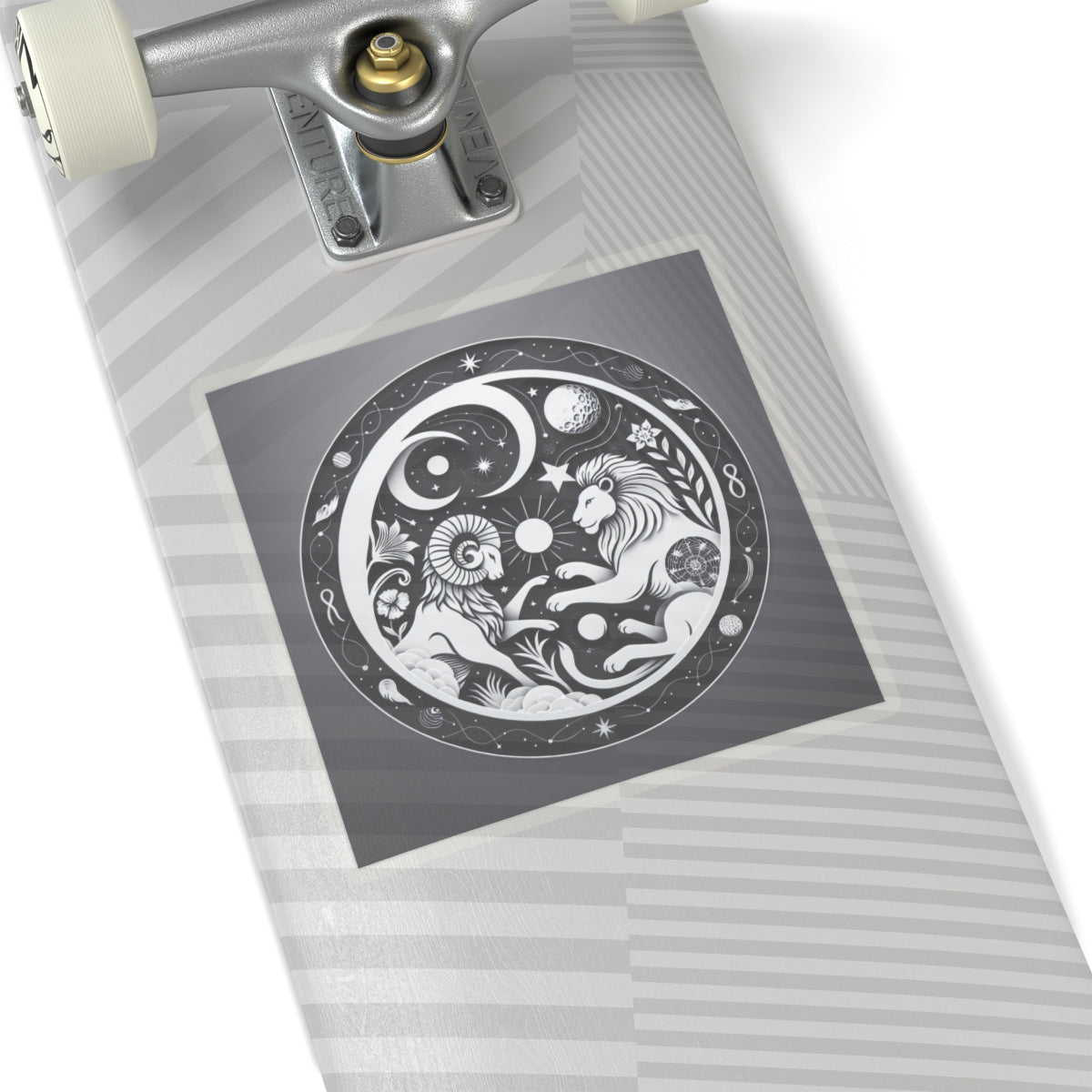 Celestial Lion Yin Yang Sticker