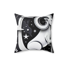 Load image into Gallery viewer, Aries and Leo - Polyester Square Pillow
