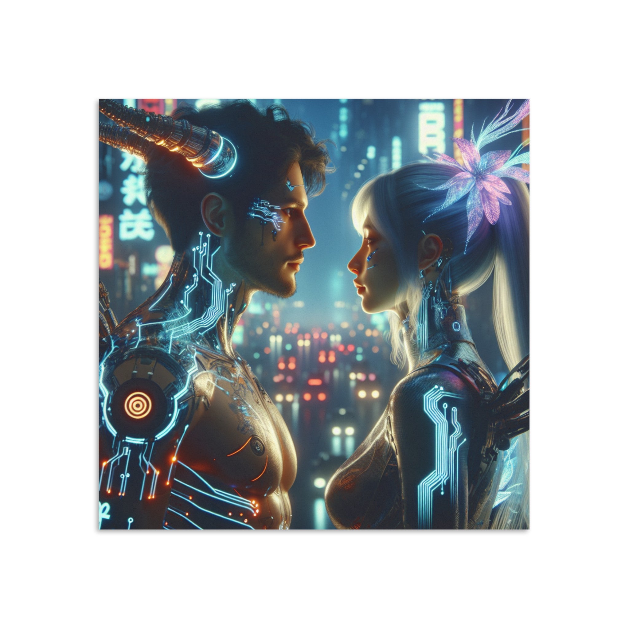 Cyber Love Bond Pendant